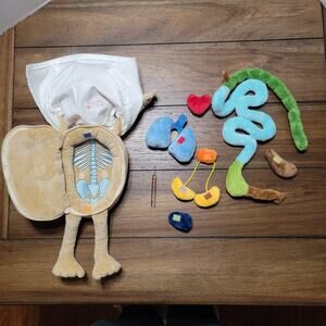 Sigikid: The Little Patient, Rosi Anatomy Doll (Educational Plush) w/  Carry Bag
